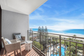 Absolute beachfront Royal Palms